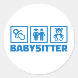 Babyvvakt Runt Klistermärke