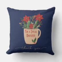 Babyvvakt Tack vid jul Poinsettias