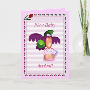 Babyvykort Meddelande