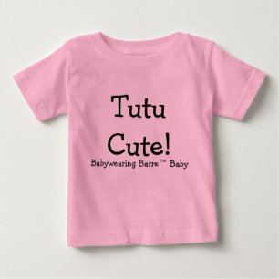 Babywear Barre Tutu Cute Tee Shirt