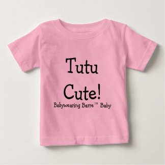 Babywear Barre Tutu Cute Tee Shirt