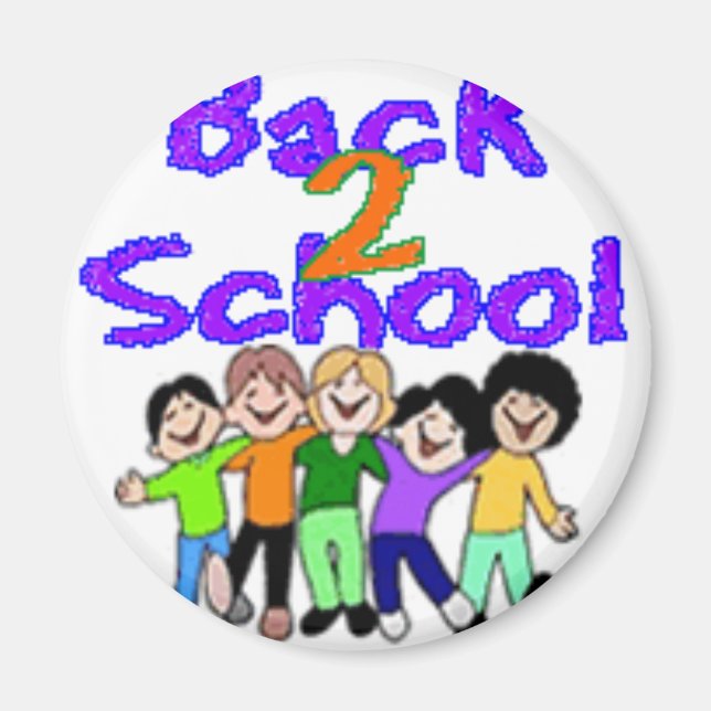 bac 2 skool magnet (Framsidan)