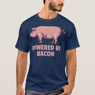 BAC-Bacon gris Gris Breakfast BBQ Bacon med Bac T Shirt