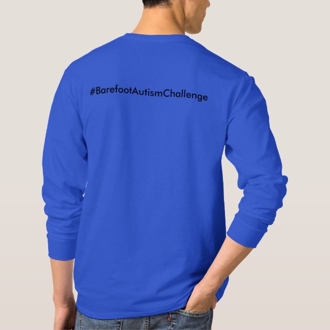 Bac-manar grundläggande T-tröja för långärmad Tee Shirt (Baksida)