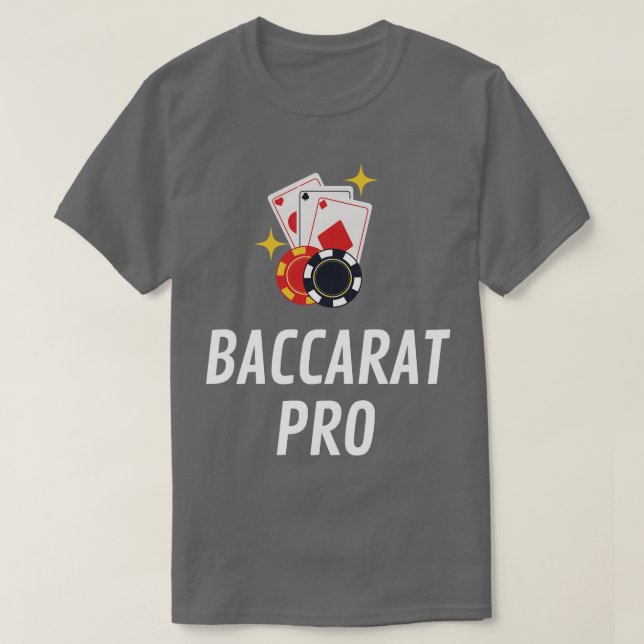 Baccarat Pro T Shirt (Design framsida)