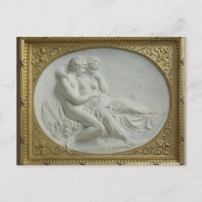 Bacchus comforting Ariadne, 1793 Vykort (Framsida)