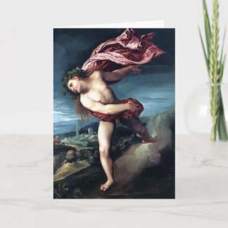 Bacchus Fine Art Greetings Card Kort