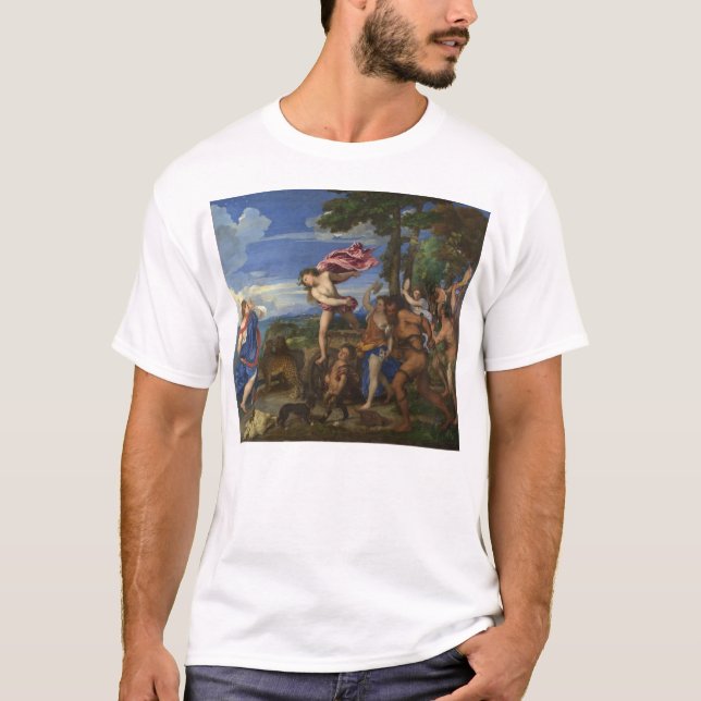 Bacchus och Ariadne T Shirt (Framsida)