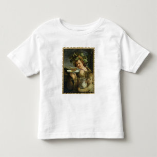 Bacchus (olja på kanfas) tee