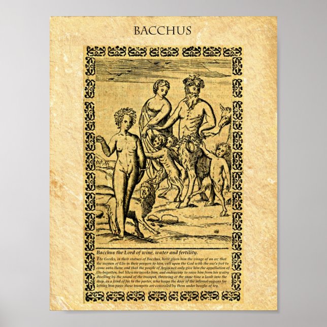 BACCHUS POSTER (Framsidan)