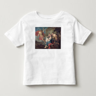 Bacchus som levereras till nymphsna av Nysa T-shirt