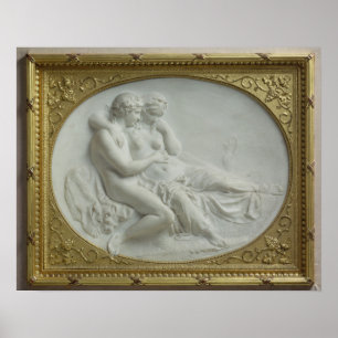 Bacchus som tröstar Ariadne, 1793 Poster