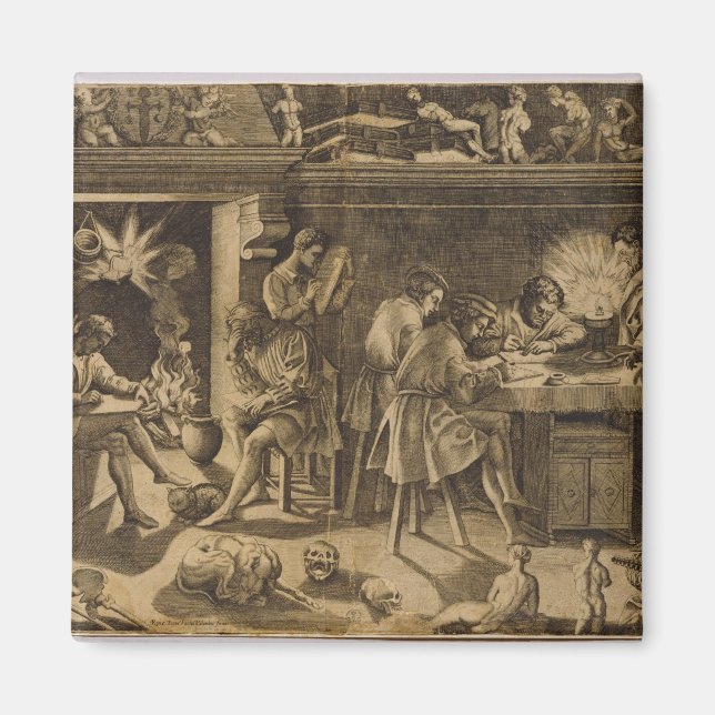 Baccio Bandinelli, 1547 Magnet (Framsidan)