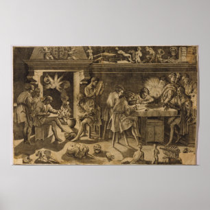 Baccio Bandinelli, 1547 Poster