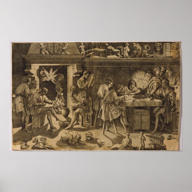 Baccio Bandinelli, 1547 Poster (Framsidan)