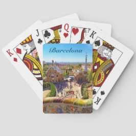 Bacelona Park Guell, Classic Playing Cards Casinokort
