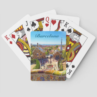 Bacelona Park Guell, Classic Playing Cards Casinokort