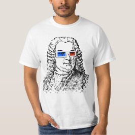 Bach 3d tee shirt