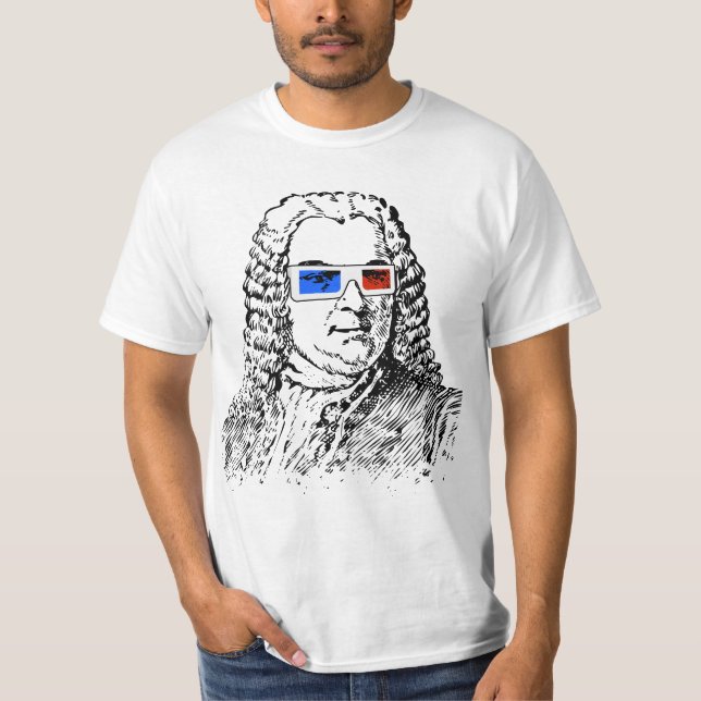 Bach 3d tee shirt (Framsida)