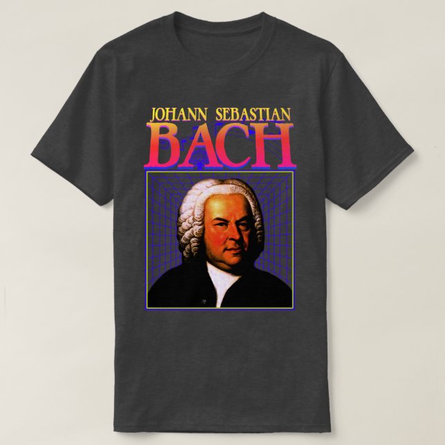 BACH 80s-design T Shirt (Design framsida)