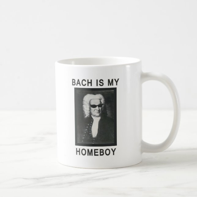 Bach är min Homeboy Kaffemugg (Höger)