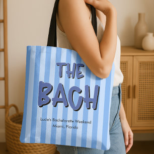 Bach Blue Rand Bachelorette Party Tygkasse