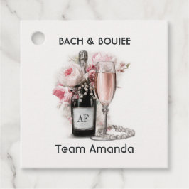 Bach & Boujee Personlig Brudtjejlag Gåvor Etiketter