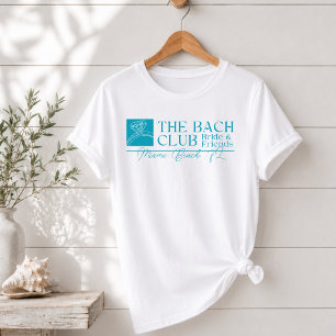 Bach Club Modern Blå Systerbrud T Shirt