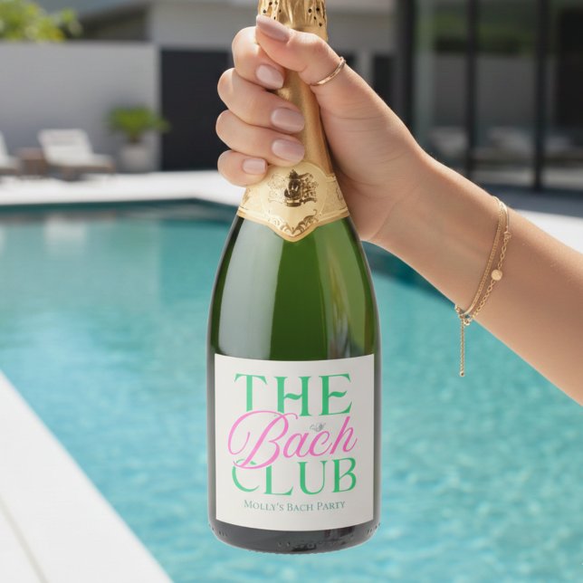 Bach Club Rosa Sängkammarparty (*AI Generated Mockup )