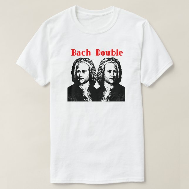 Bach dubbla tee shirt (Design framsida)