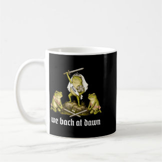 Bach i gryningen Groda Medeltida brud Team Ren Fai Kaffemugg