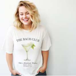 Bach Klubb Anpassningsbar Bachelorette Party Match T Shirt