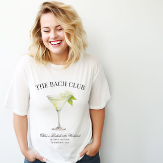 Bach Klubb Anpassningsbar Bachelorette Party Match T Shirt