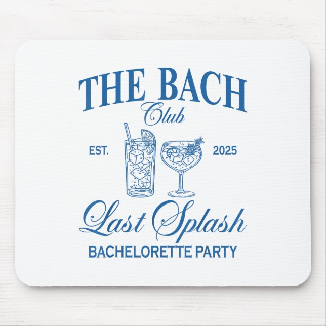 Bach-Klubben 2025 förra Stänk-Beach Bachelorette Musmatta (Framsidan)