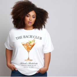 Bach-Klubben Luxury Aesthetic Bachelorette T Shirt