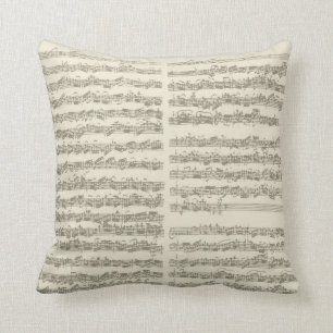 Bach musikmanuskript, 2nd följe för violoncell kudde
