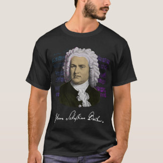 Bach naturlig svart T-tröja T Shirt