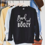 Bach och Boozy Bachelorette Brudens sida Lång Ärmad Tröja<br><div class="desc">Bach och Boozy Bachelorette Brudens sida Tee</div>