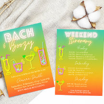 Bach och Boozy Bachelorette med Italien