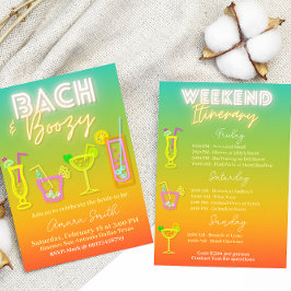 Bach och Boozy Bachelorette med Italien Inbjudningar
