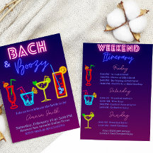 Bach och Boozy Bachelorette med Italien
