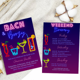 Bach och Boozy Bachelorette med Italien Inbjudningar