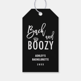 Bach och Boozy Bachelorette Party Favors Presentetikett