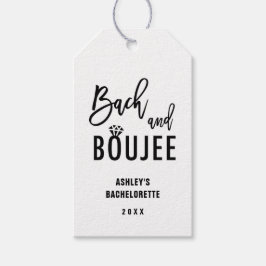 Bach och Boujee Bachelorette Party Favors Presentetikett