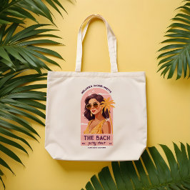 Bach Party Crew Retro Woman Bachelorette Party Tygkasse