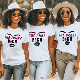 Bach Personlighetstyp Ansikte Sjungningsfest T Shirt