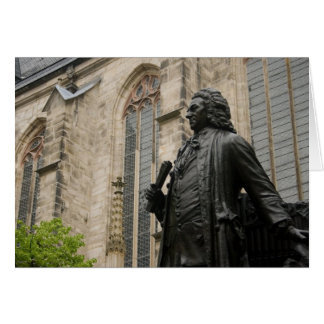 Bach Statue Hälsningskort