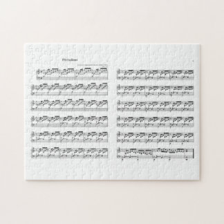 Bach the Well Tempered Clavier Prealudium 1 C-dur Pussel