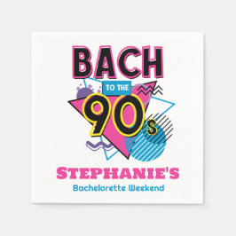 Bach till 90-talet Bachelorette Party Pappersservett