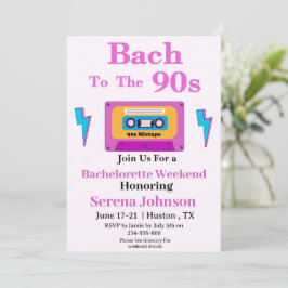 Bach till 90-talet kassettband möhippa helg inbjudningar